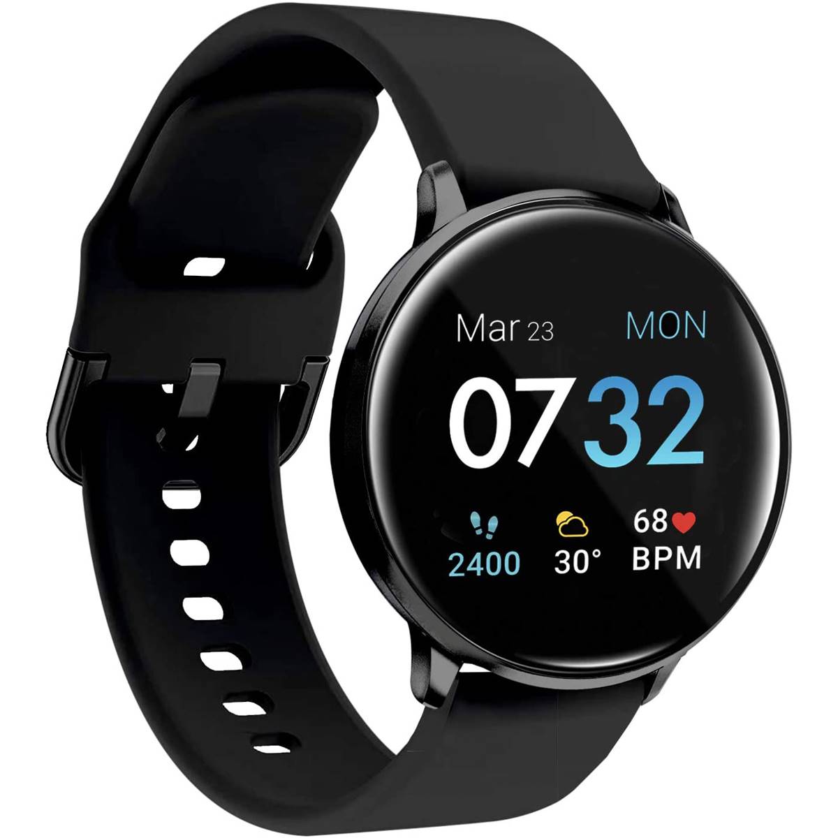 Unisex ITouch Sport 3 Black Health & Fitness Smart Watch