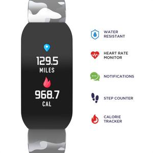 Adult Unisex iTouch Active Grey Camo Smartwatch - 500227B-42-G57 alternate view