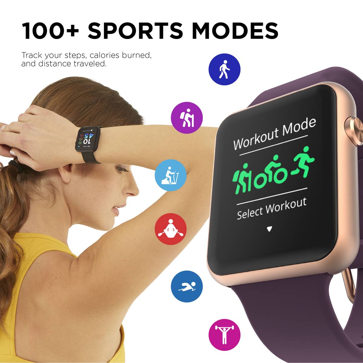 Unisex ITouch Air 4 Smartwatch - TA4M01-C08