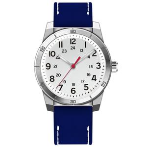 Mens Silver-Tone & Matte Silver Dial Watch - 50533S-07-H06