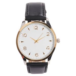 Mens Two-Tone White Dial Watch - 50733S-07-B02