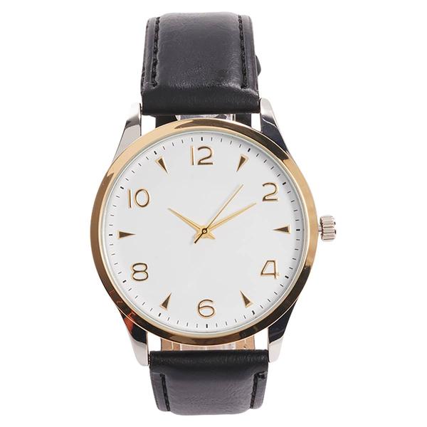 Mens Two-Tone White Dial Watch - 50733S-07-B02