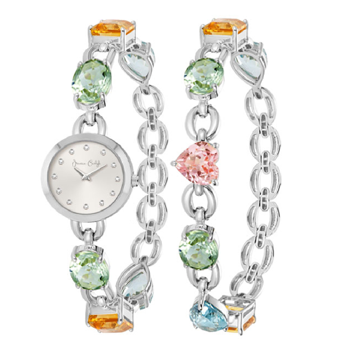 Womens Alexis Bendel Silver-Tone Analog Watch Set - A1815S-42-B28