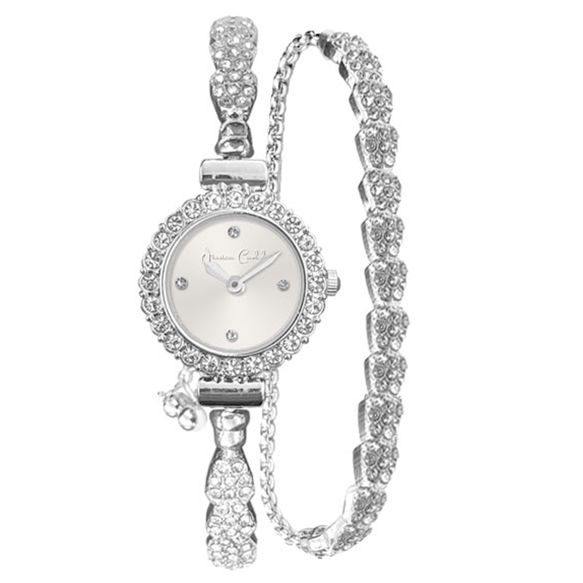 Womens Alexis Bendel Silver-Tone Analog Watch Set - A1824S-42-B28