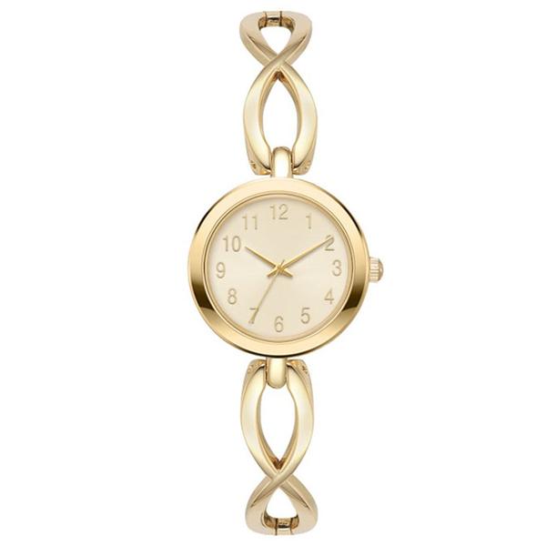 Womens Gold-Tone Light Champagne Dial Watch - 14998G-07-A27