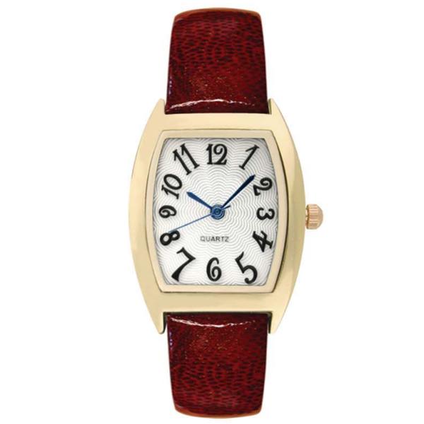 Womens Gold-Tone Textured Dial Analog-Quartz Watch - 9403G-07-H10