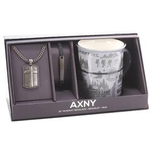 Mens Gentlemen's Classics(tm) Necklace/Bracelet/Mug Set