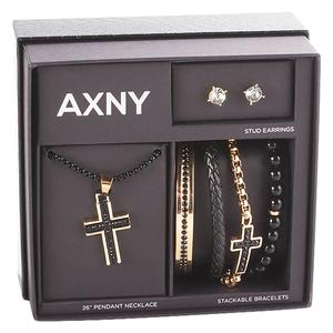 Mens Gentlemen's Classics(tm) Necklace/Bracelets/Earring Set