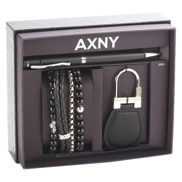 Mens Gentlemen's Classics(tm) Stackable Bracelets/ Key Fob/ Pen Set