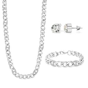 Mens Gentlemen's Classics(tm) Necklace/Bracelet/Earrings Set alternate view