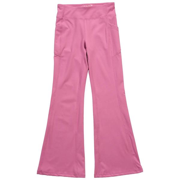 Girls (7-14) 1st Kiss(R) Active Flared Pants - Pink