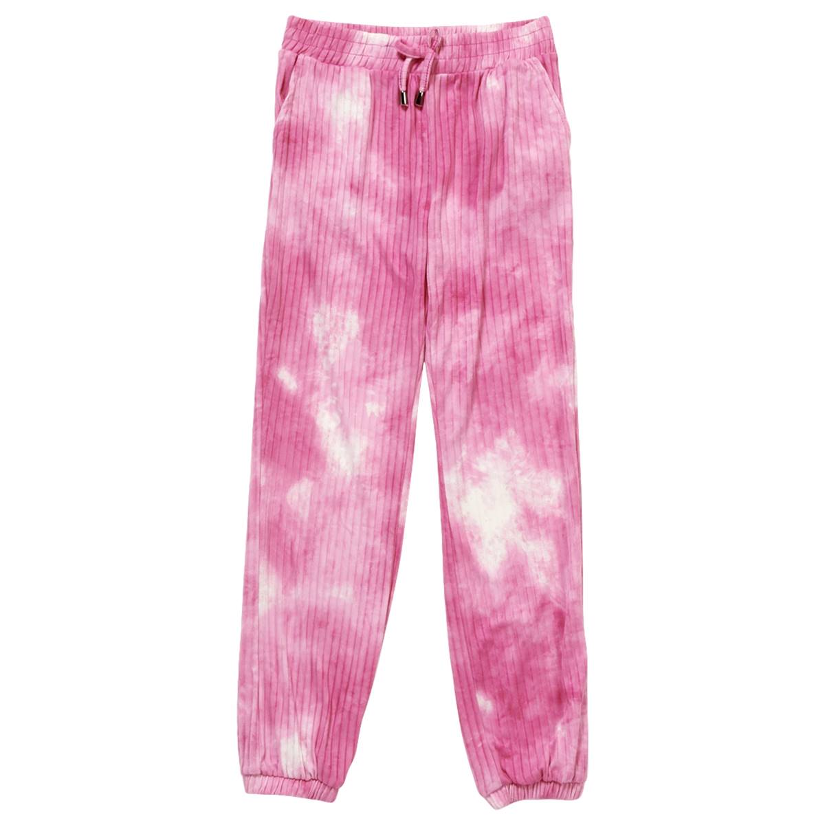 Girls (7-16) 1st Kiss Tie Dye Ribbed Joggers