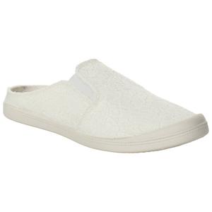 Womens Jellypop Wise White Lace Mule Sneakers