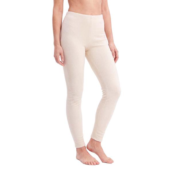 Womens LANDS' END(R) Solid Fleece Base Layer Leggings
