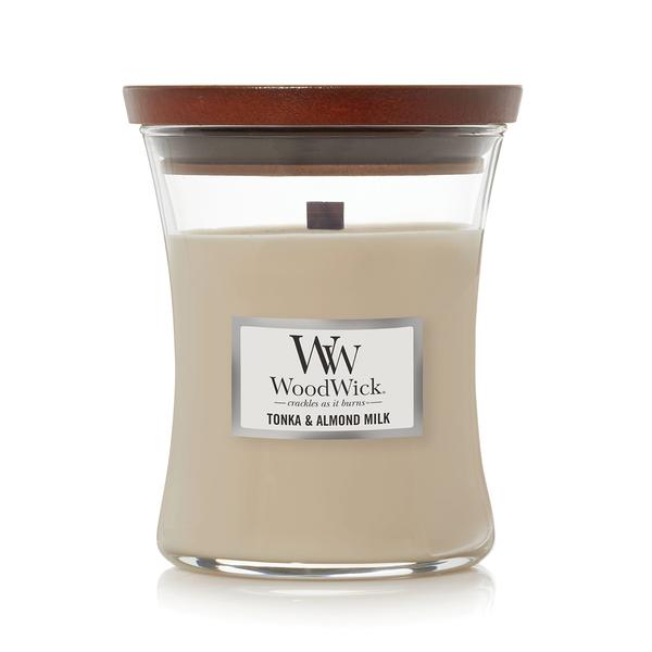 WoodWick(R) 9.7oz. Tonka and Almond Milk Jar Candle