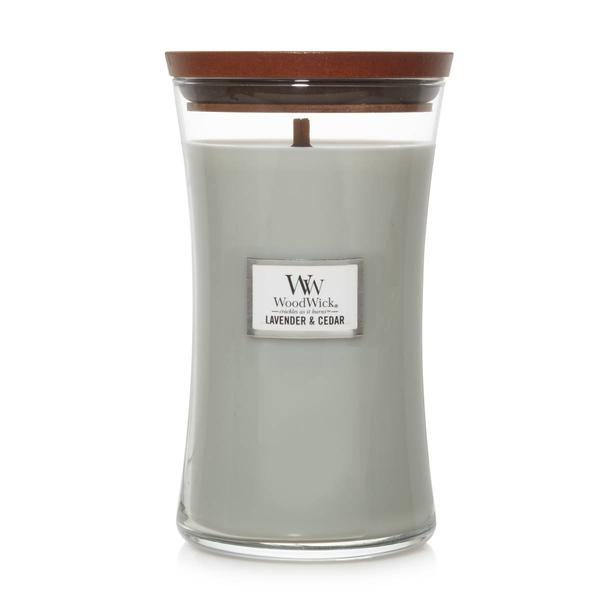 WoodWick(R) 21.5oz. Lavender & Cedar Jar Candle alternate view