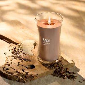 WoodWick(R) Patchouli Creme 21.5oz. Jar Candle