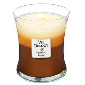 WoodWick(R) Trilogy Cafe Sweets 10oz. Medium Candle