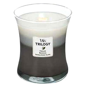 WoodWick(R) Trilogy Warm Woods 10oz. Jar Candle