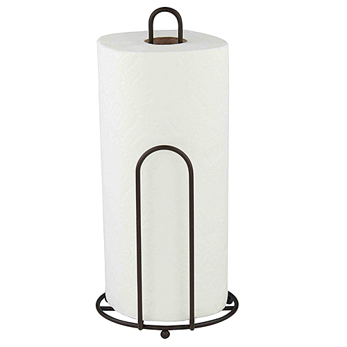 Home Basics Steel Paper Towel Holder