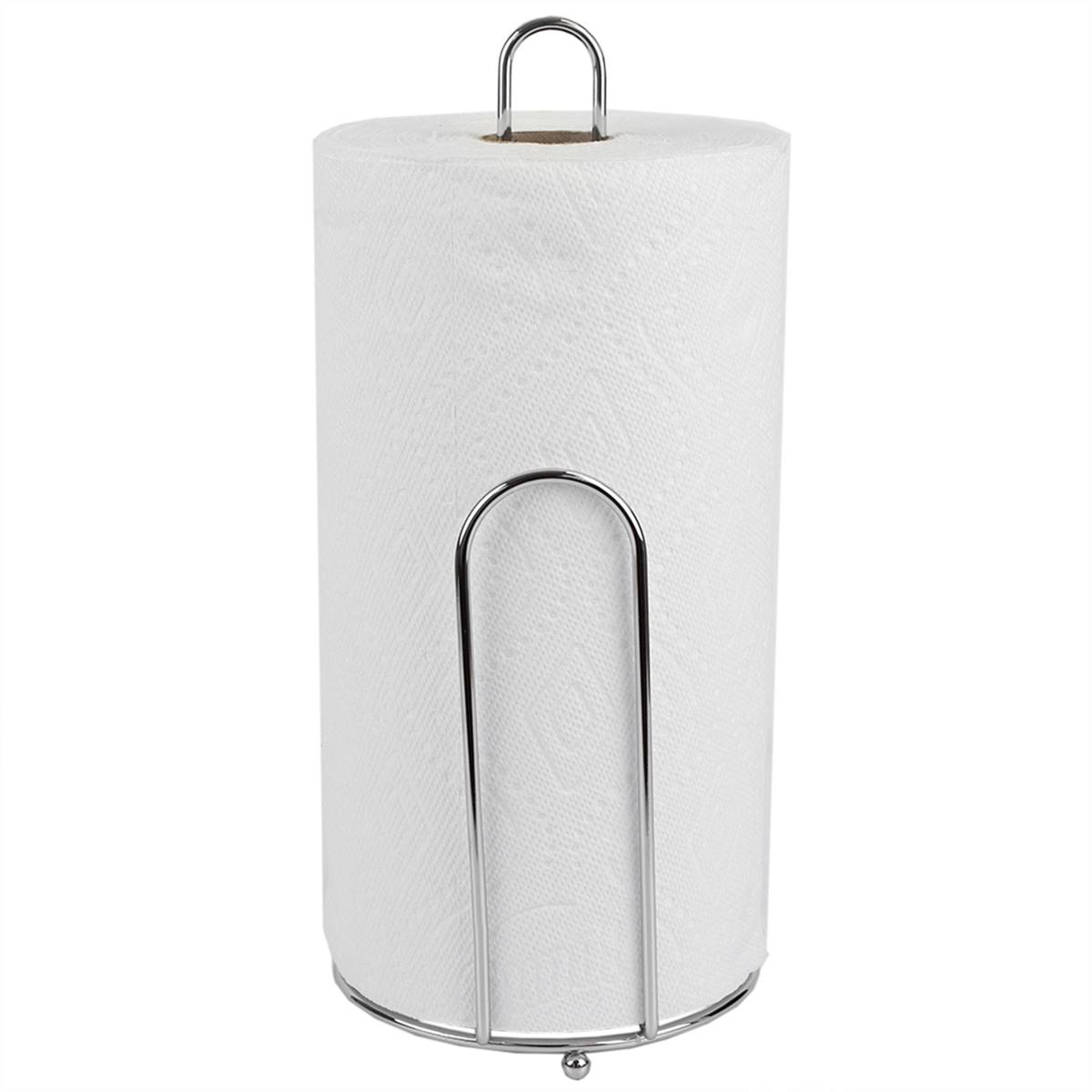 Home Basics Chrome Paper Towel Holder