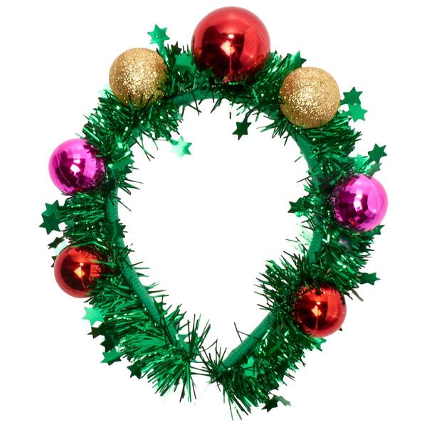 Bauble and Tinsel Headband