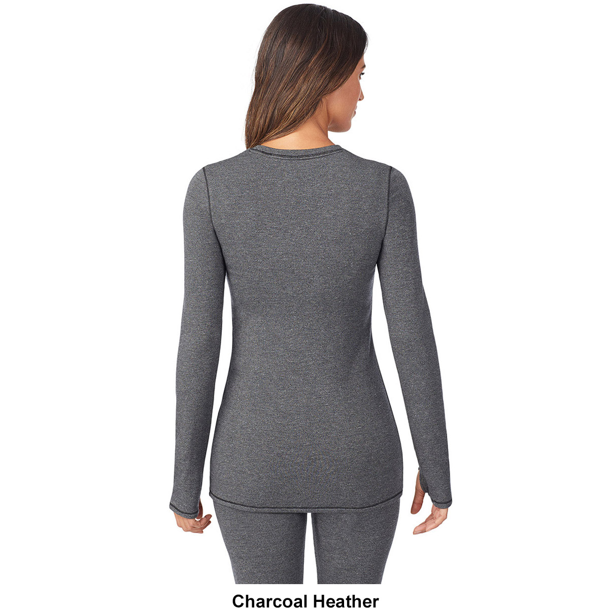 Womens Cuddl Duds Ultra Cozy Long Sleeve Crew Top