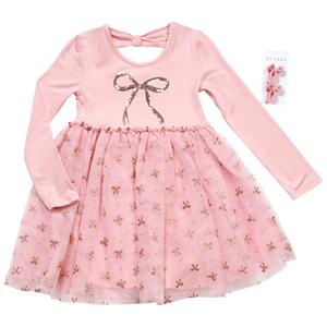 Girls (4-6x) BTween(R) Bow Back Tutu Dress w/ Sequin Bow