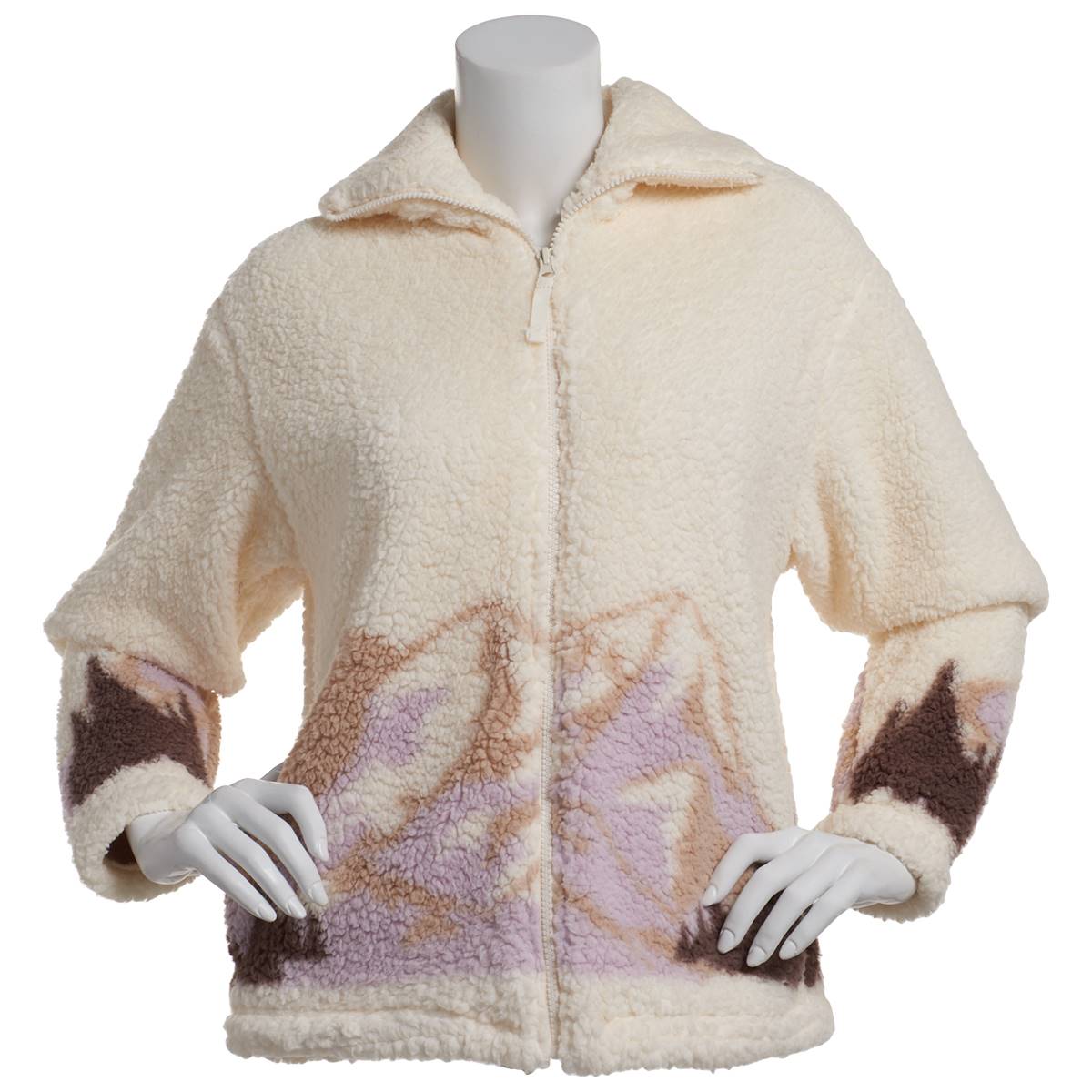 Juniors Pink Rose The Range Sherpa Jacket