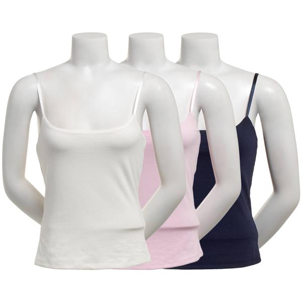 Juniors Pink Rose 3pk. Modal Camisole Set