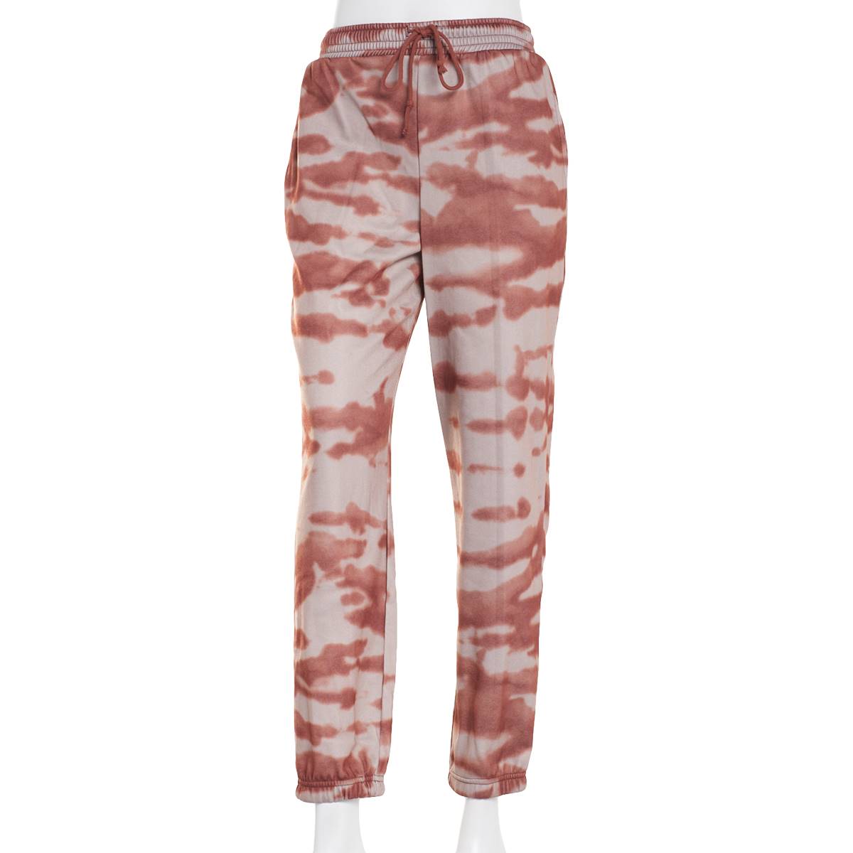 Juniors Pink Rose Urban Sweatpants