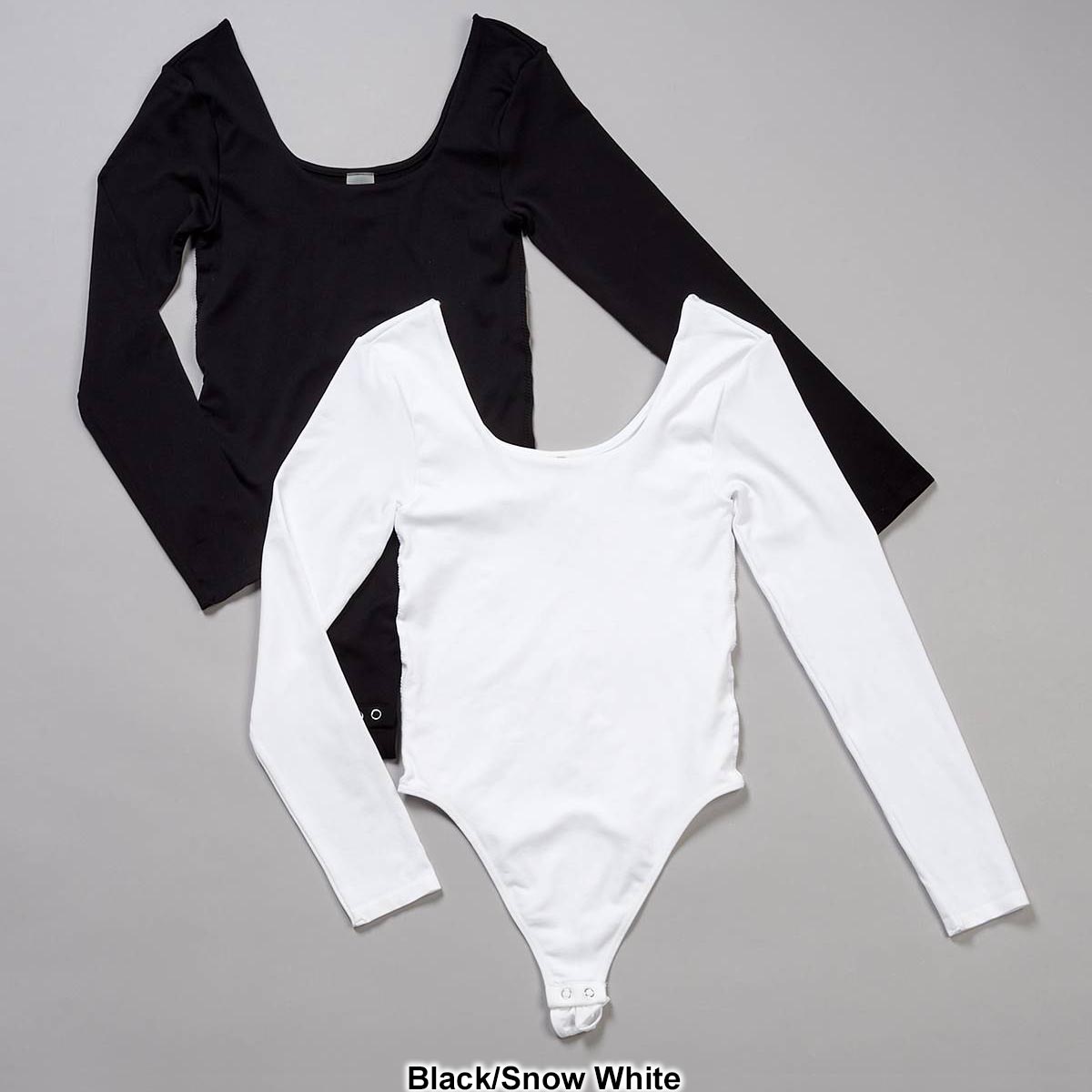 Juniors One Step Up Davie 2pk. Seamless Bodysuits