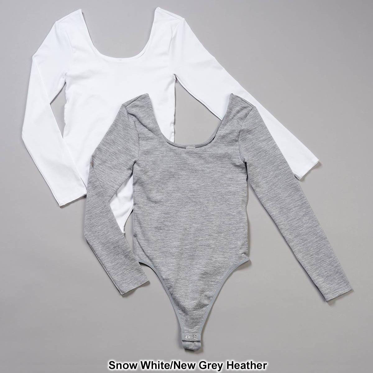 Juniors One Step Up Davie 2pk. Seamless Bodysuits