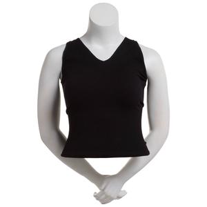 Juniors Plus One Step Up Seamless Wear Two Ways Tank Top