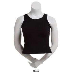Juniors Plus One Step Up Seamless Wear Two Ways Tank Top alternate view