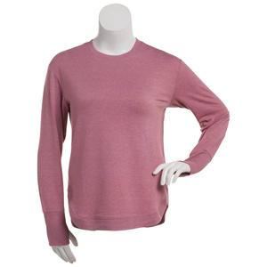Womens RBX Rounded Hem Long Sleeve Sweatshirt alternate view
