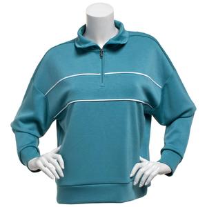 Womens RBX 1/4 Zip Scuba Pullover