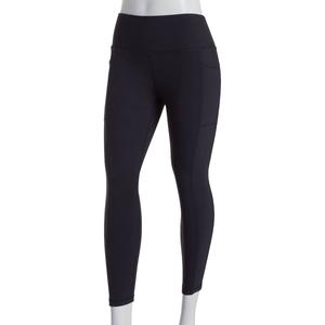 Womens RBX Carbon Peached Solid Ankle Leggings