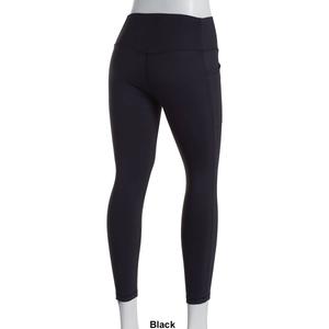 Womens RBX Carbon Peached Solid Ankle Leggings alternate view