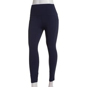 Womens RBX Nylon & Spandex Solid Ankle Leggings