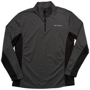 Mens Big & Tall Spyder 1/4 Zip Long Sleeve Shirt alternate view