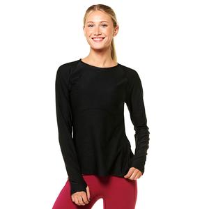 Womens Spyder Striated Long Sleeve Tee