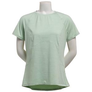 Womens Spyder Double Peached Short Sleeve Crew Neck Jersey Tee