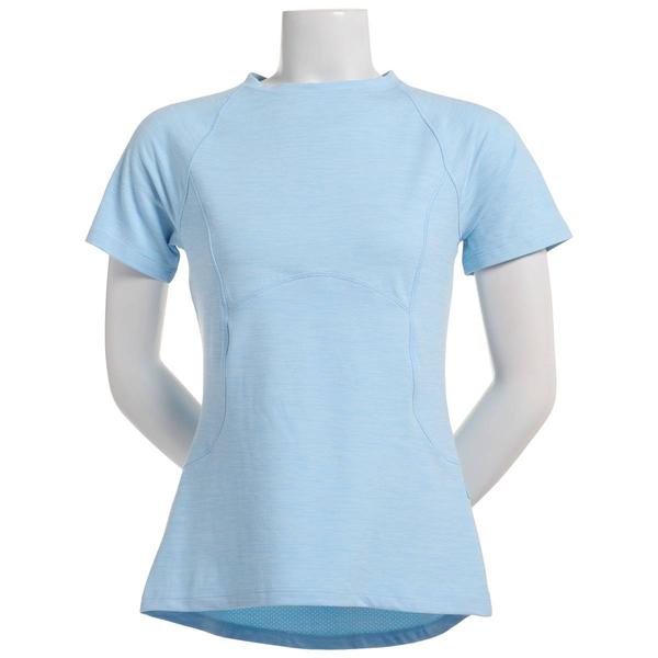 Womens Spyder Space Dye Short Sleeve Tee