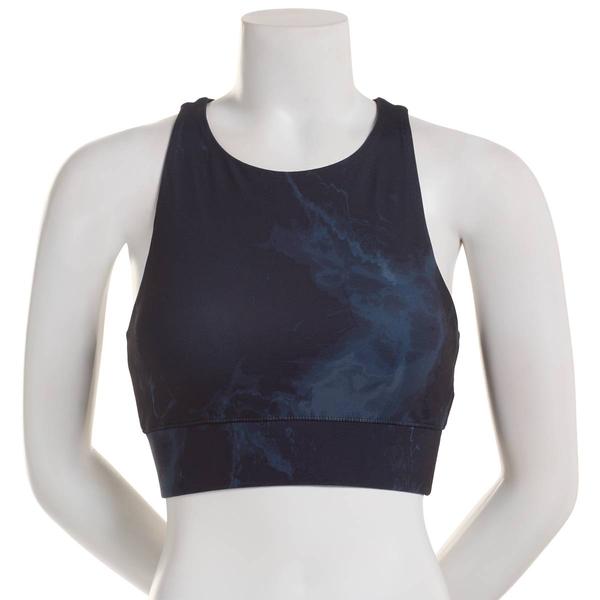 Womens Spyder Racerback Sports Bra - Moonlit