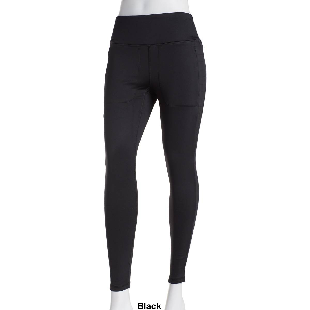 Womens Spyder Fleece Moto Full Length Leggings