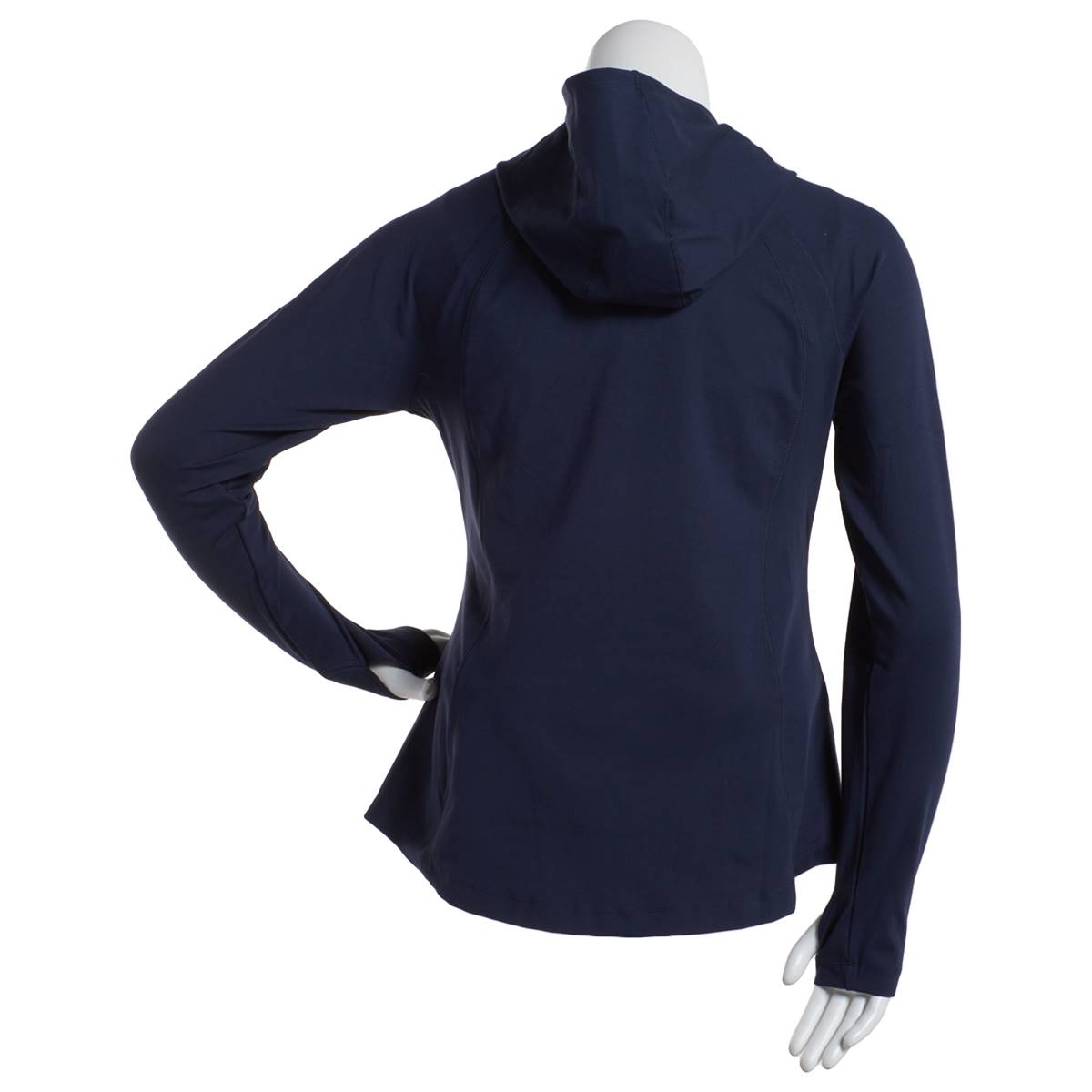 Womens Spyder Fleece Hooded Yoga Jacket