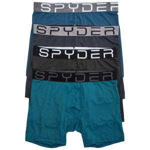Mens Spyder Logo Band Dotted Knit Boxer Briefs alternate view