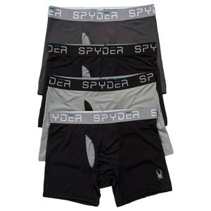 Spyder Men's Performance Boxer Briefs 3-Pack - Nylon, Moisture-Wicking, Size Small - View #10