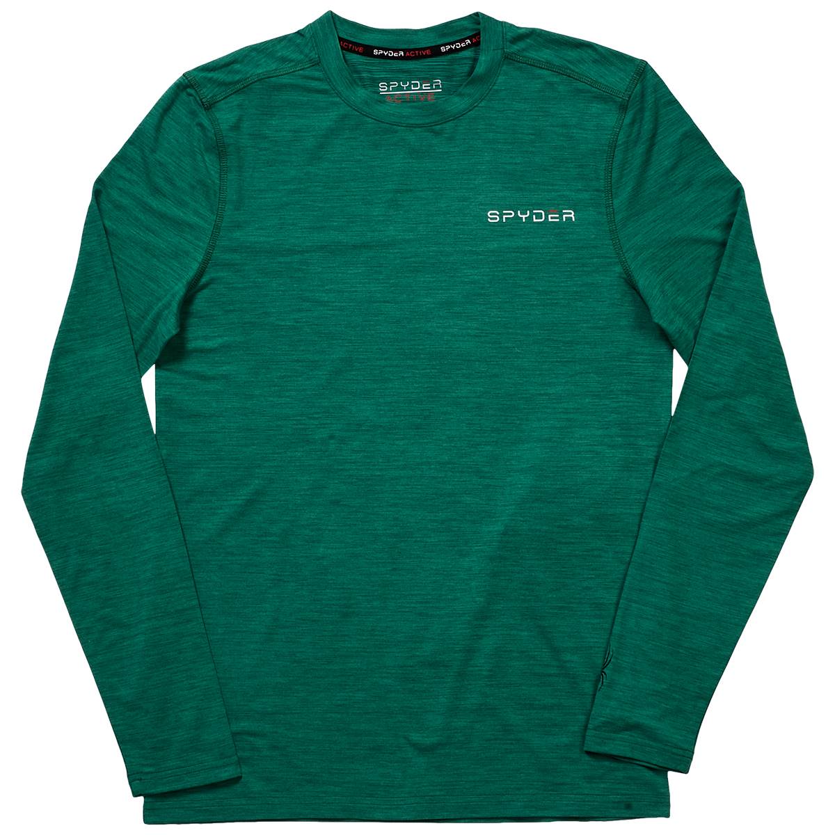 Mens Spyder Soft Jersey Long Sleeve Tee